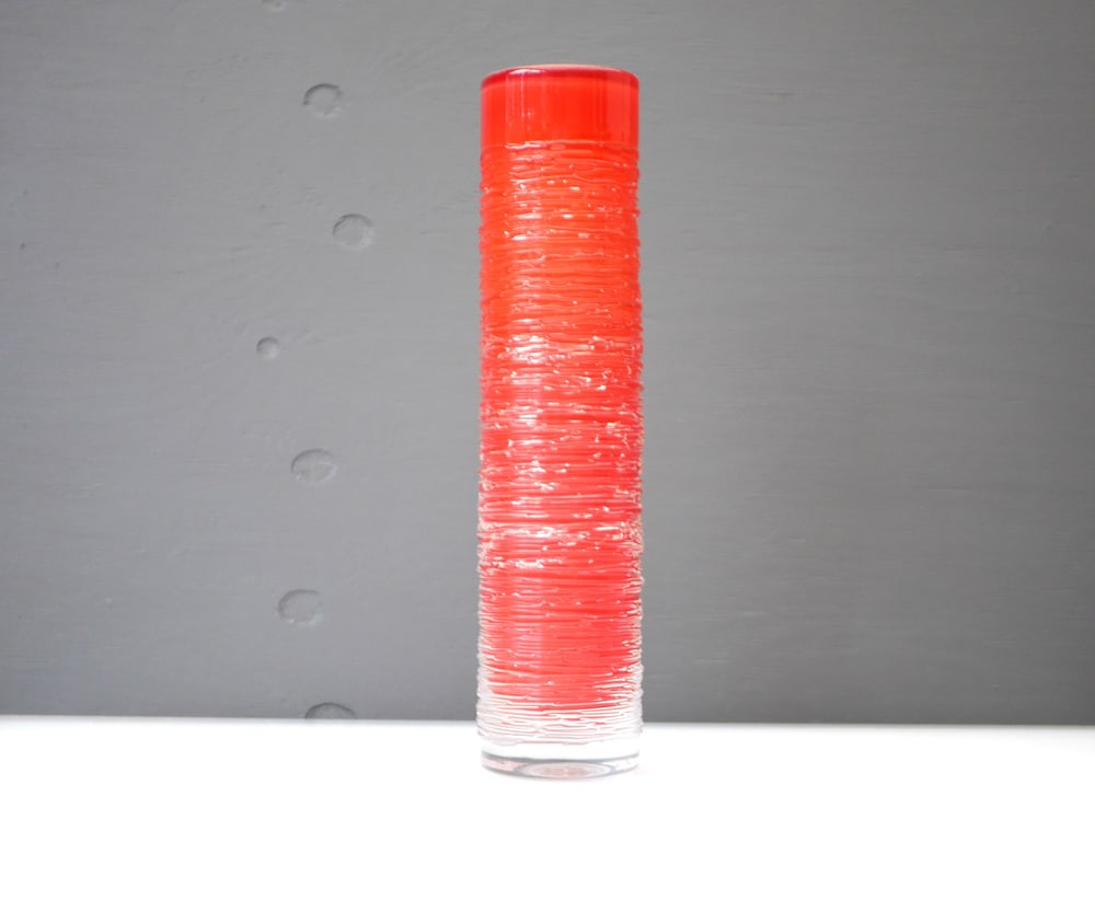 Glass Vase by Edenfalk, Skruf, Sweden - 7