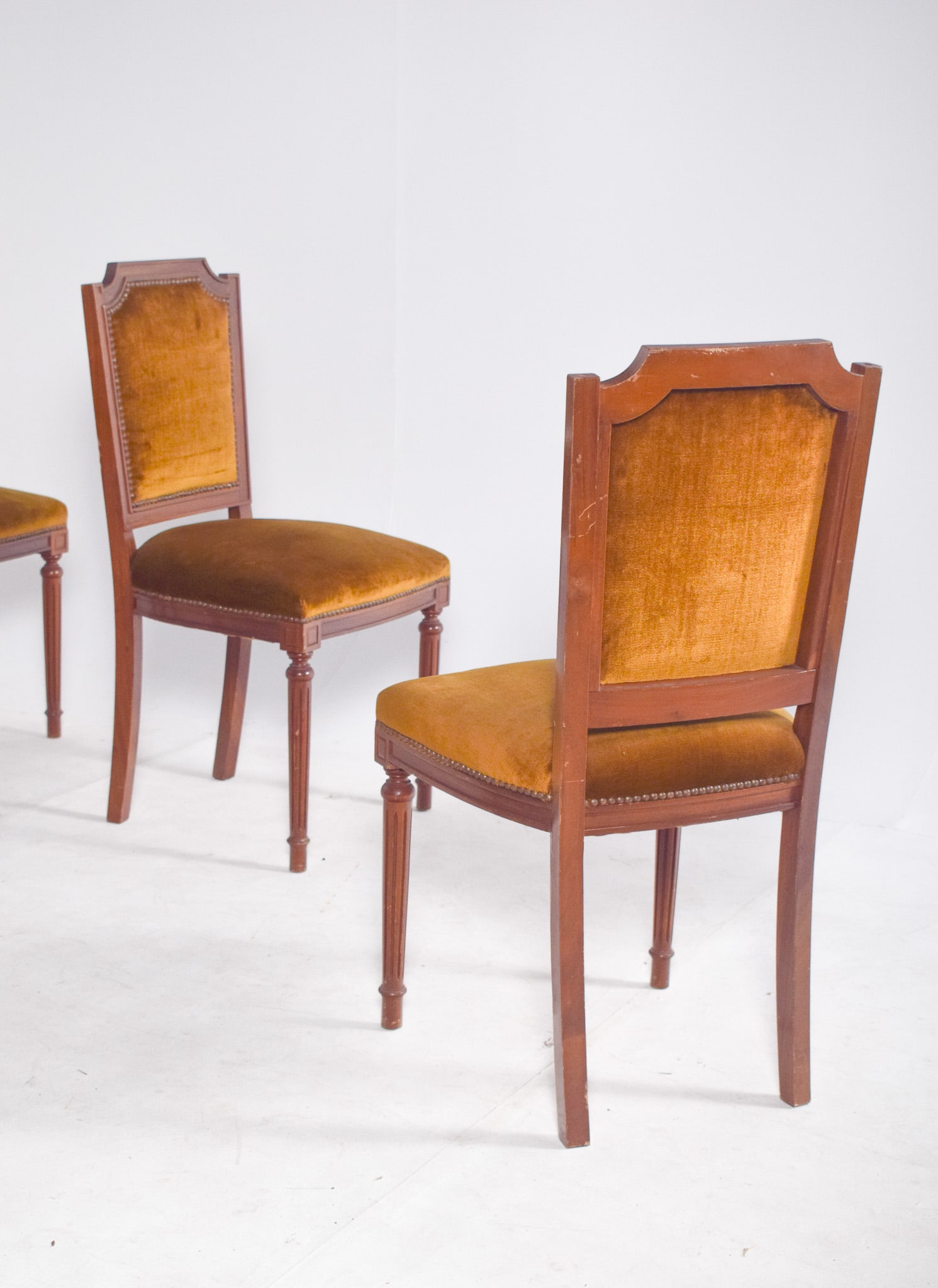 Portuguese Dining Chairs, 1950s, Set of 8 - 11