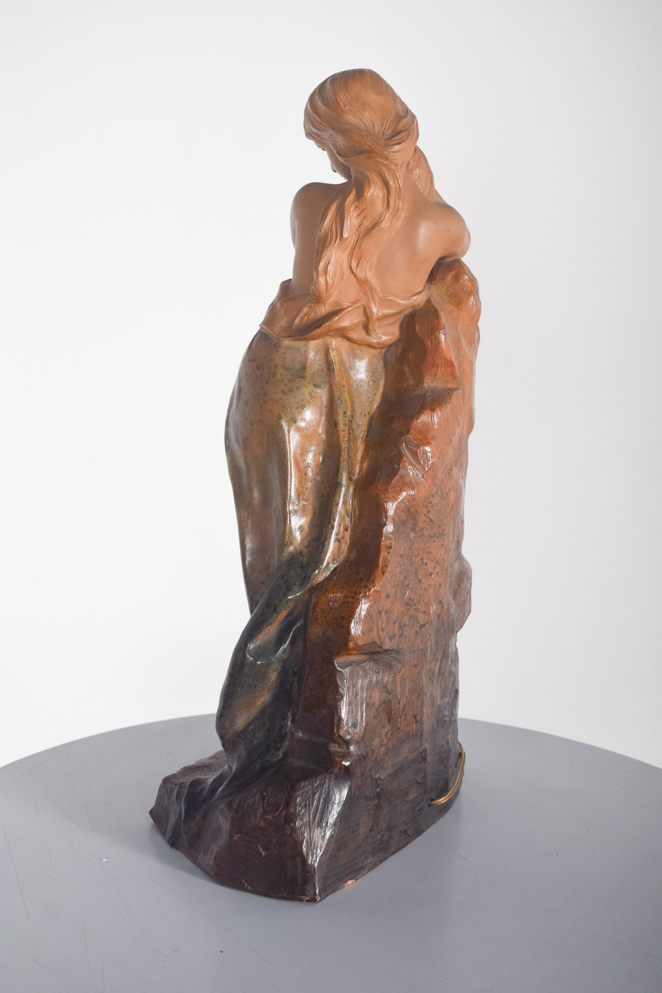 La Cruche Cassée Jug Figurine in Clay, France, 1950s - 8