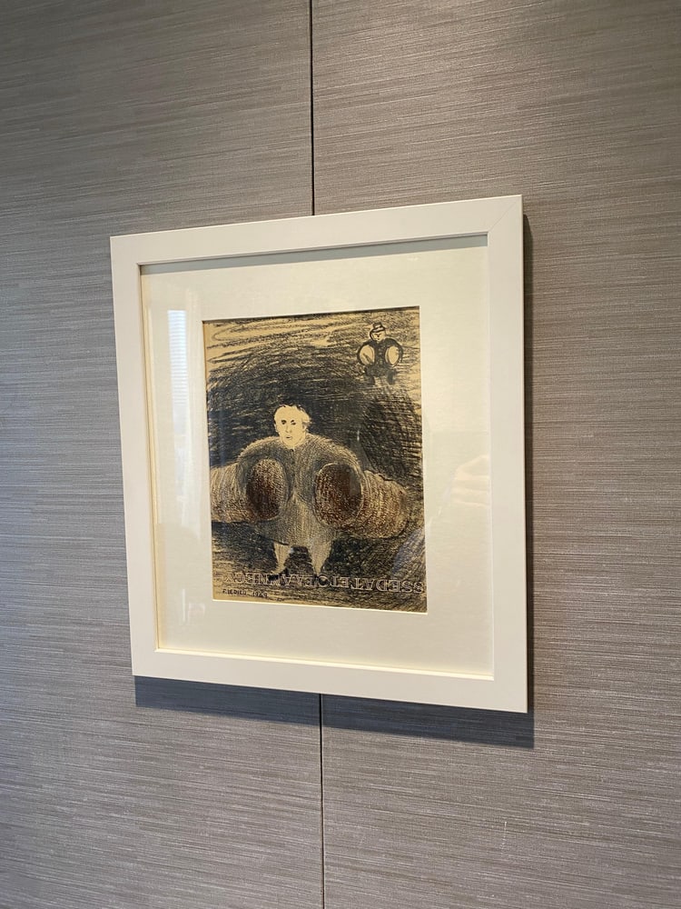 Francine Ledieu, Fardeaux, 1969, Mixed Media on Paper - 3