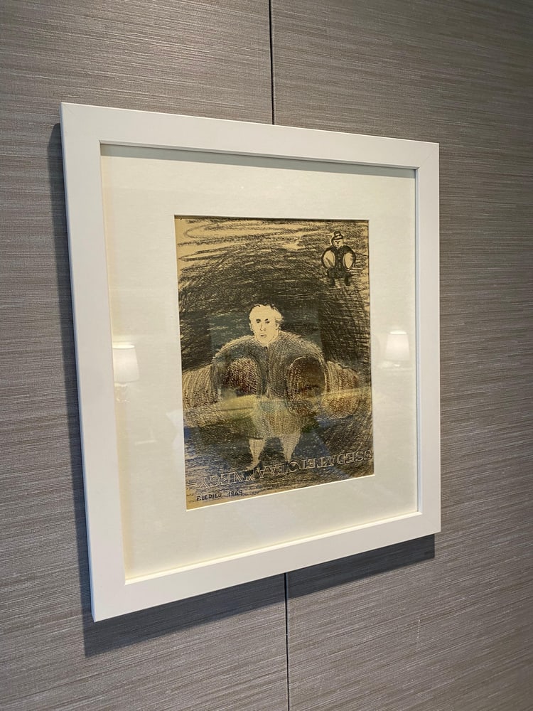 Francine Ledieu, Fardeaux, 1969, Mixed Media on Paper - 4