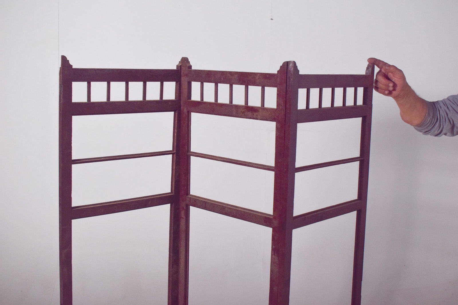 Portuguese Wooden Folding Screen Frame, 1950 - 2