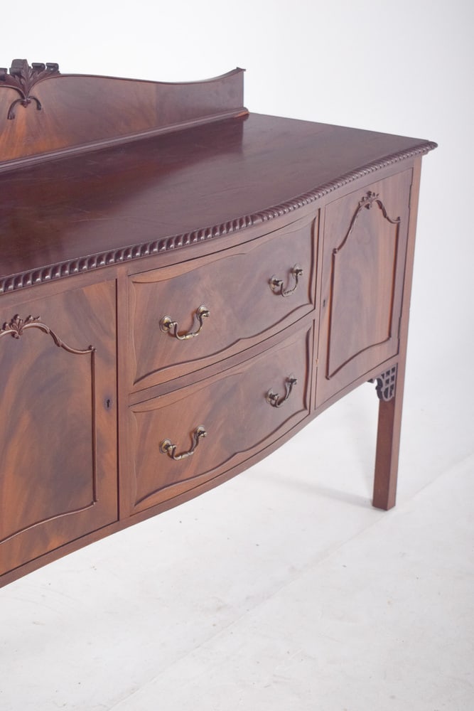 Antique European Sideboard in Mahogany, 1890s - 4