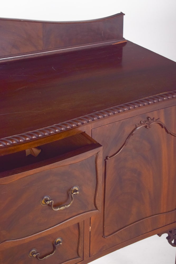 Antique European Sideboard in Mahogany, 1890s - 5