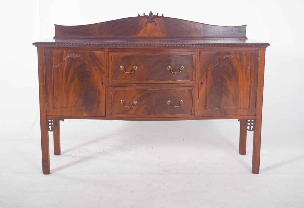 Antique European Sideboard in Mahogany, 1890s - 6