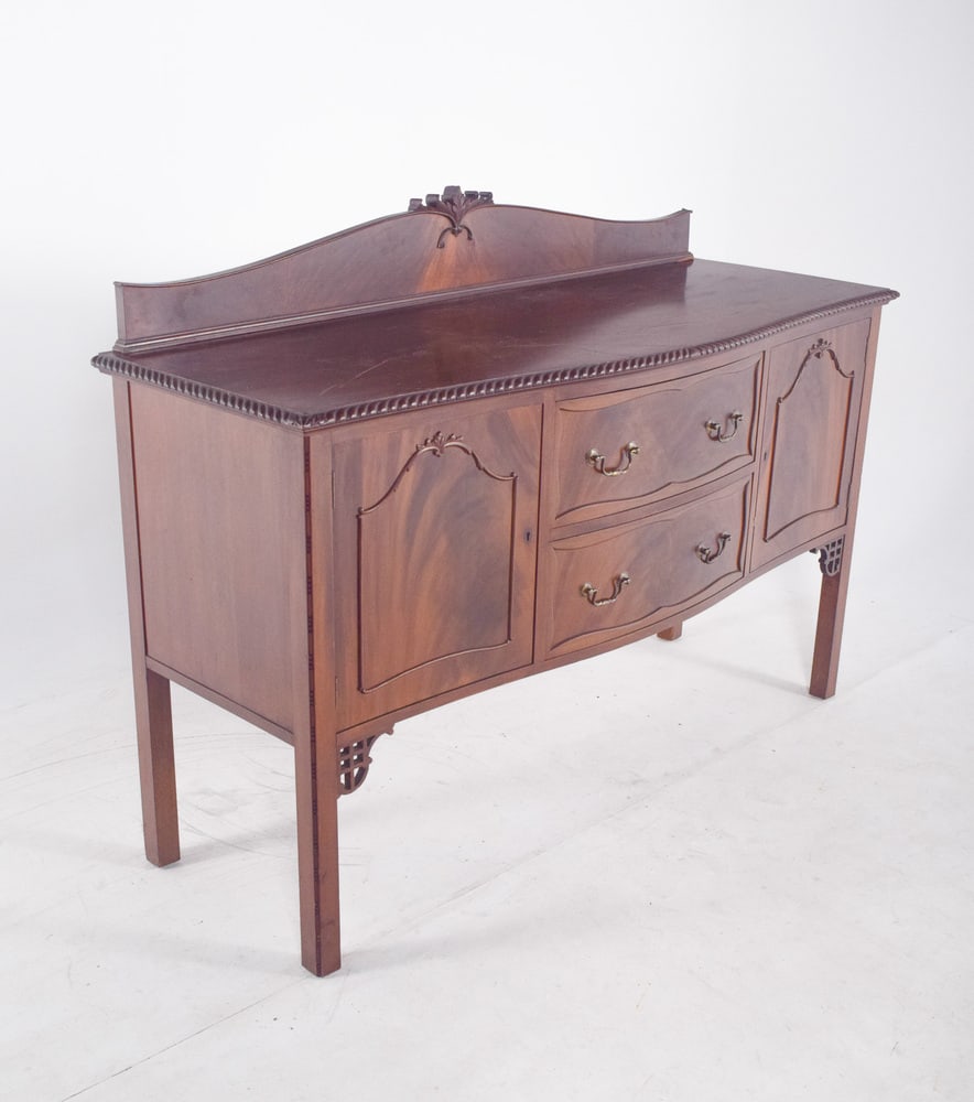 Antique European Sideboard in Mahogany, 1890s - 8