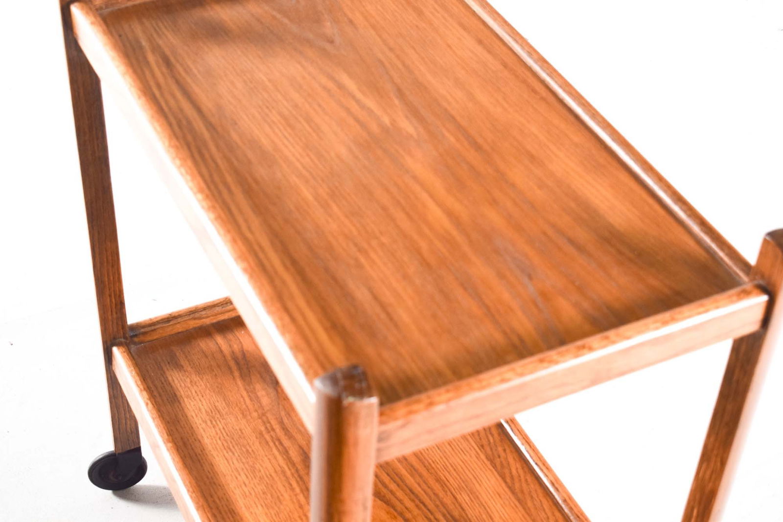 Vintage Danish Oak Tea Table, 1950s - 2