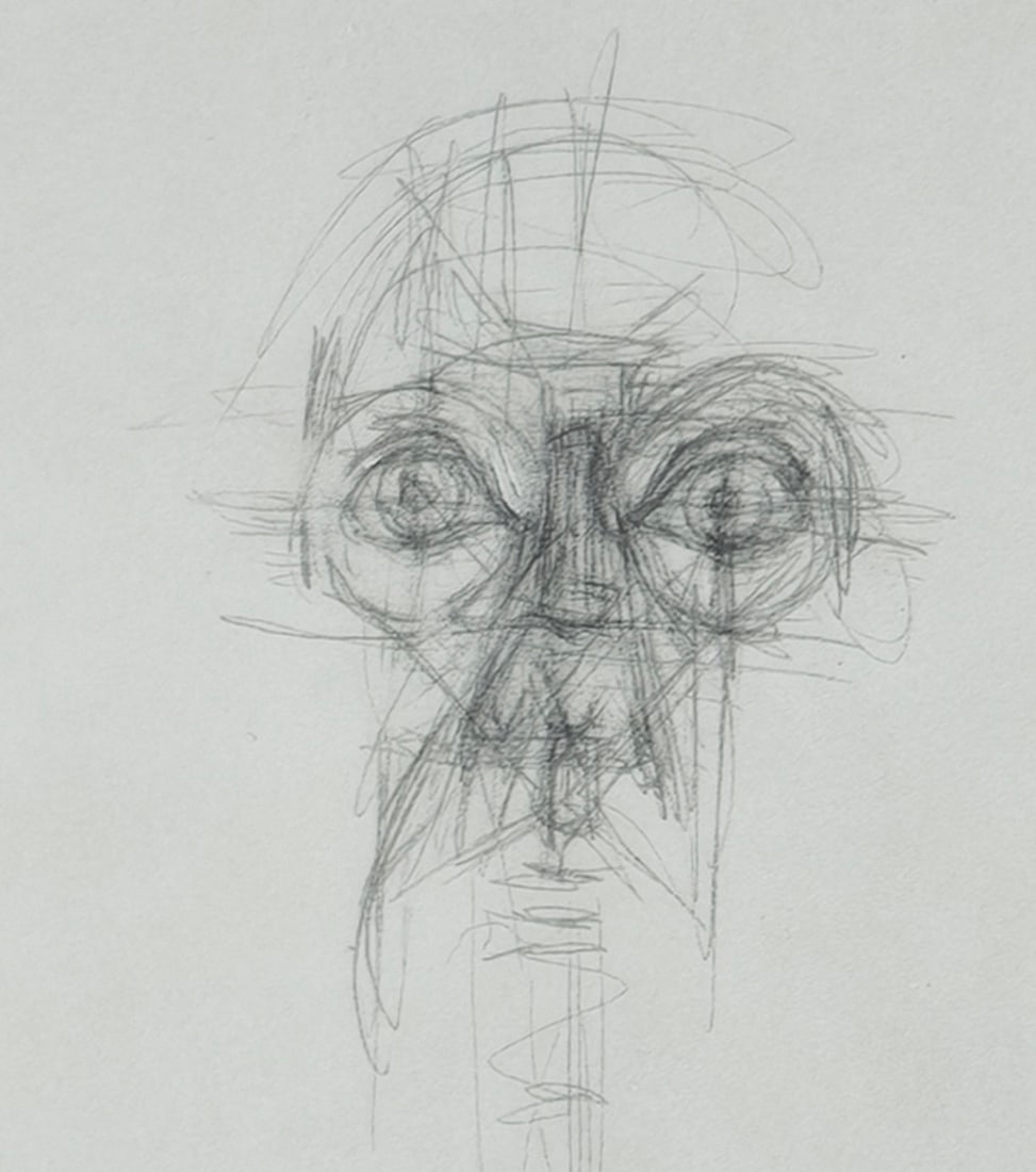 Alberto Giacometti, Female Head, 1963, Lithograph - 3