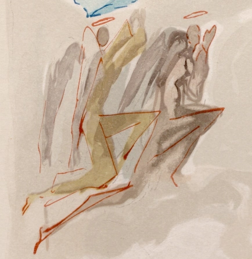 Salvador Dali, Apotheosis of Mary, 1964, Woodcut - 3