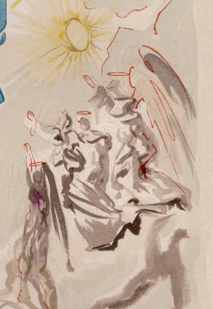 Salvador Dali, Apotheosis of Mary, 1964, Woodcut - 5