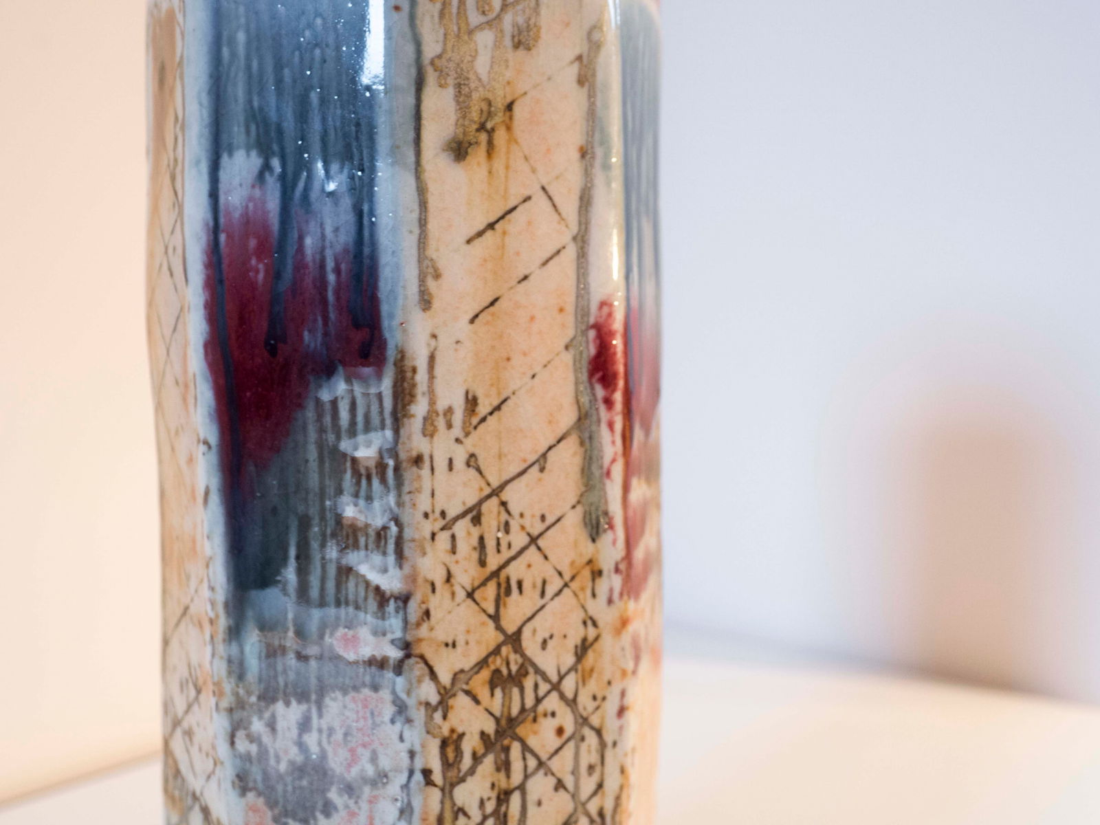 Vintage Ceramic Vase from FB&DG, 1990s - 4