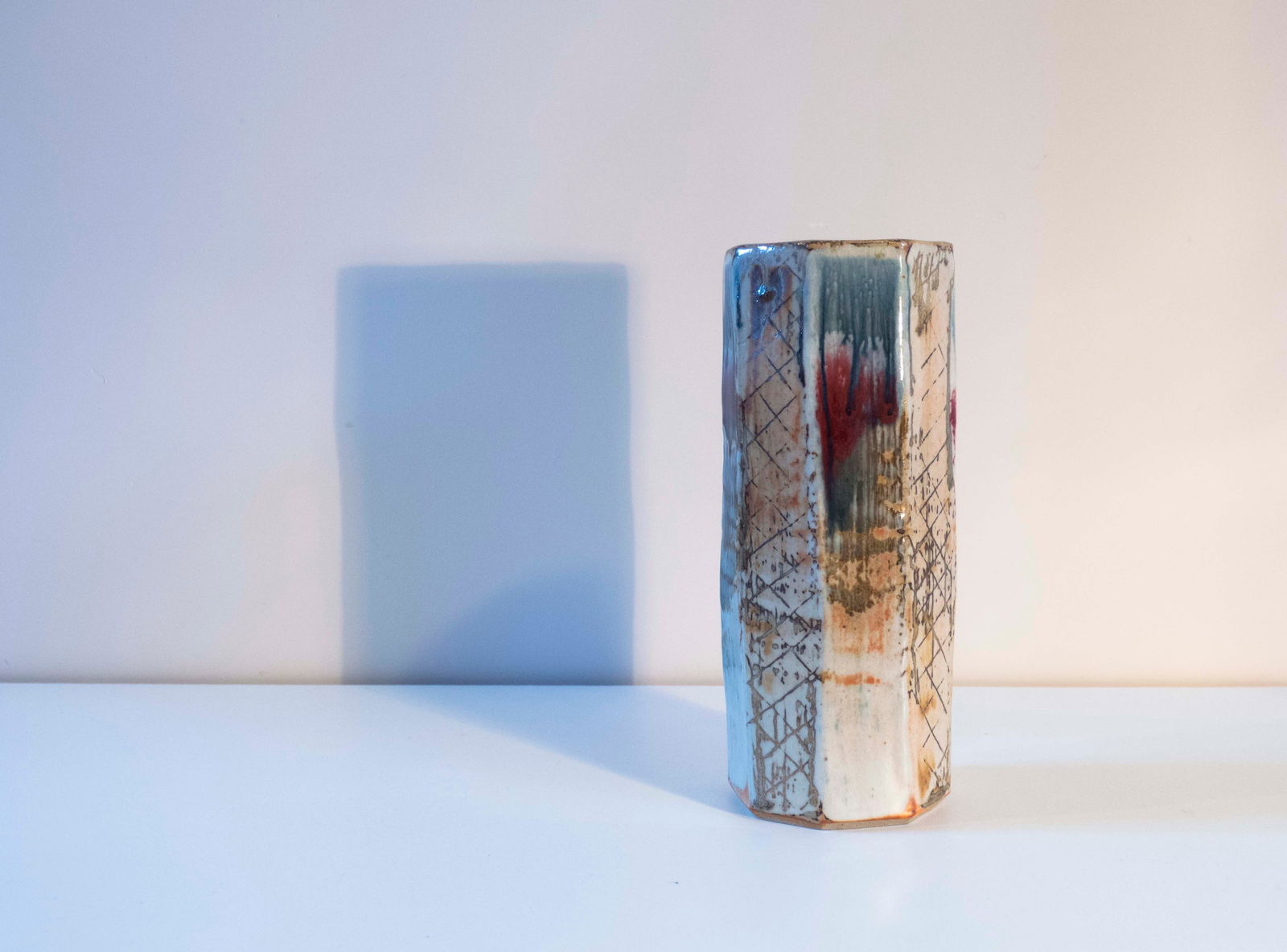 Vintage Ceramic Vase from FB&DG, 1990s - 5