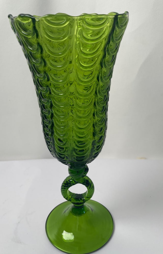 Large Murano Glass Chalice in the style of Carlo Scarpa - 8