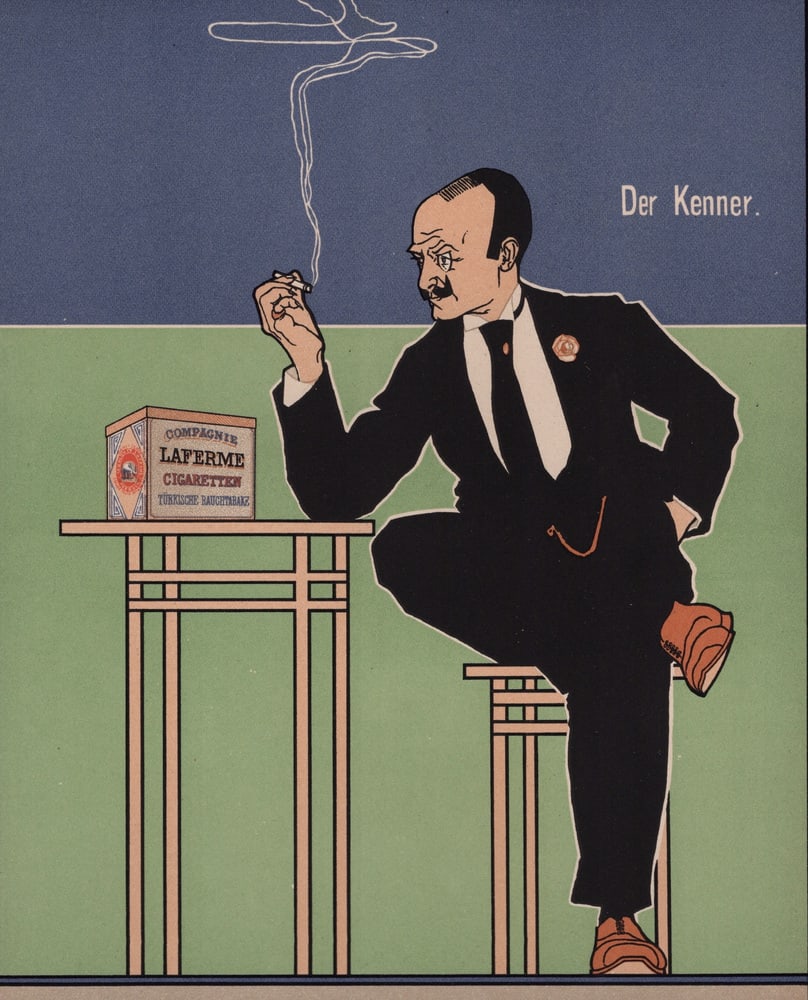 Fritz Rehm, Der Kenner, 1898, Lithograph - 3