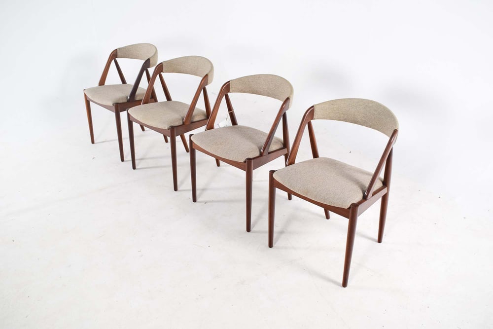 Teak Dining Chairs from Schou Andersen, Set of 4 - 2