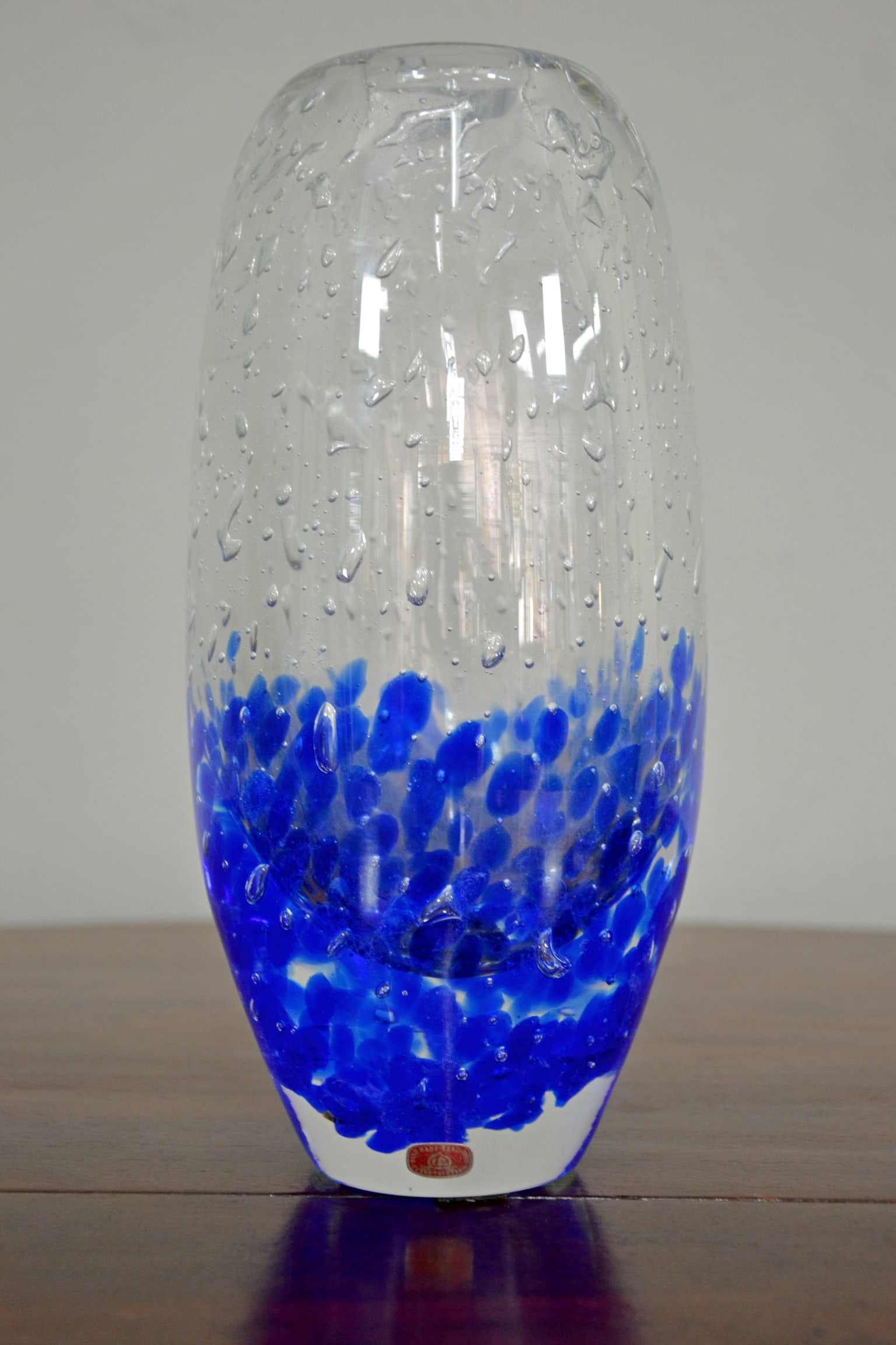 Glass Vase by Jaroslav Svoboda for Skrdlovice/Beranek - 3