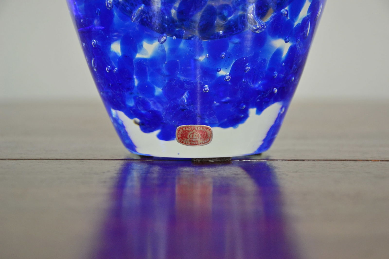 Glass Vase by Jaroslav Svoboda for Skrdlovice/Beranek - 4