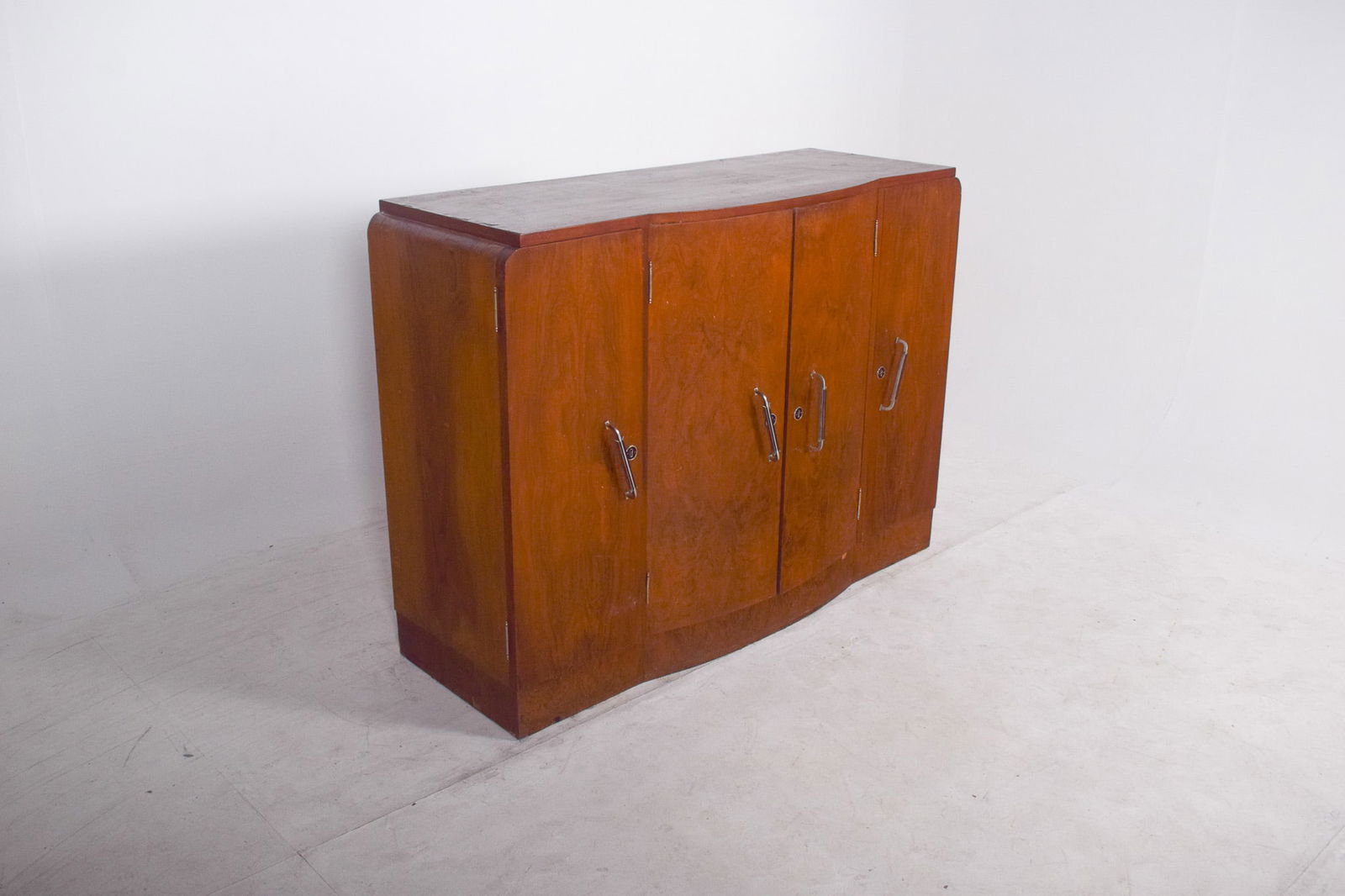 Vintage Portuguese Four-Door Sideboard, 1920 - 2