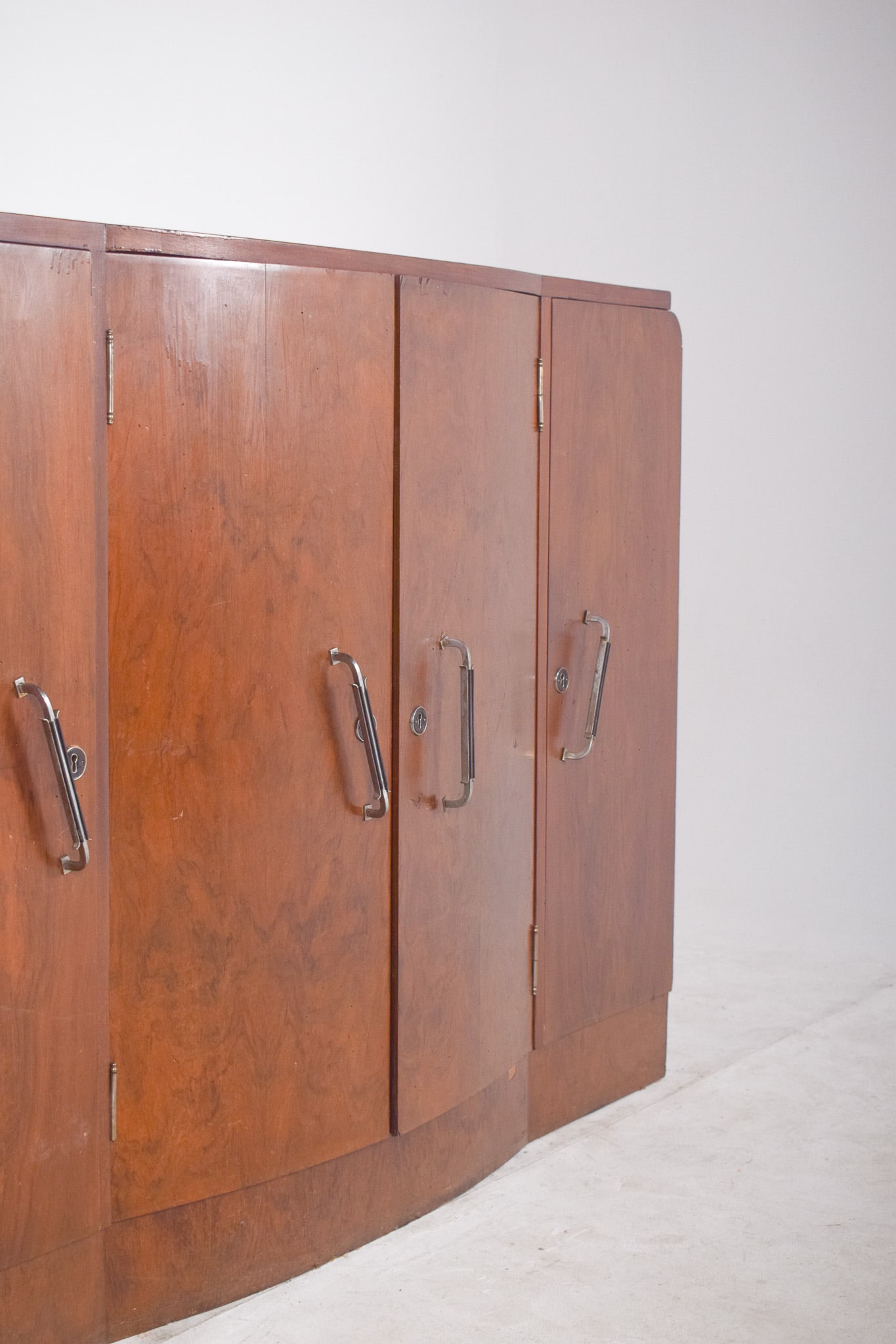 Vintage Portuguese Four-Door Sideboard, 1920 - 5