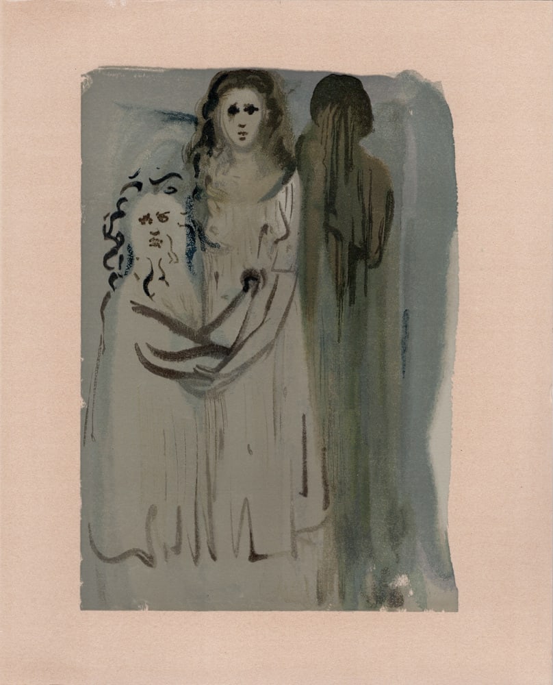 Dali, The Smoke of Anger, 1964, Original Woodcut - 7