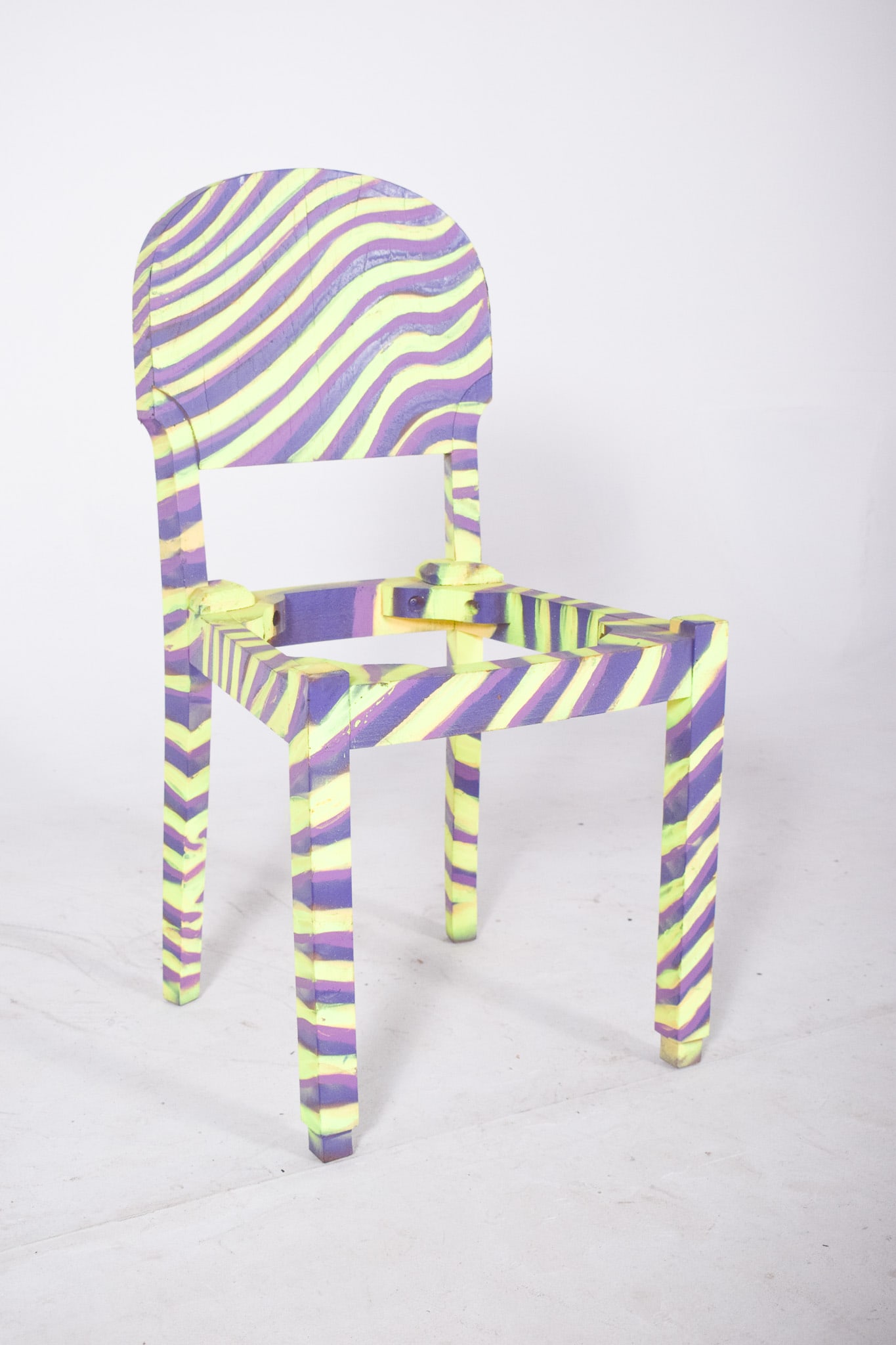 Portuguese Chair Zebra by Francisco Camilo, 1950s - 6