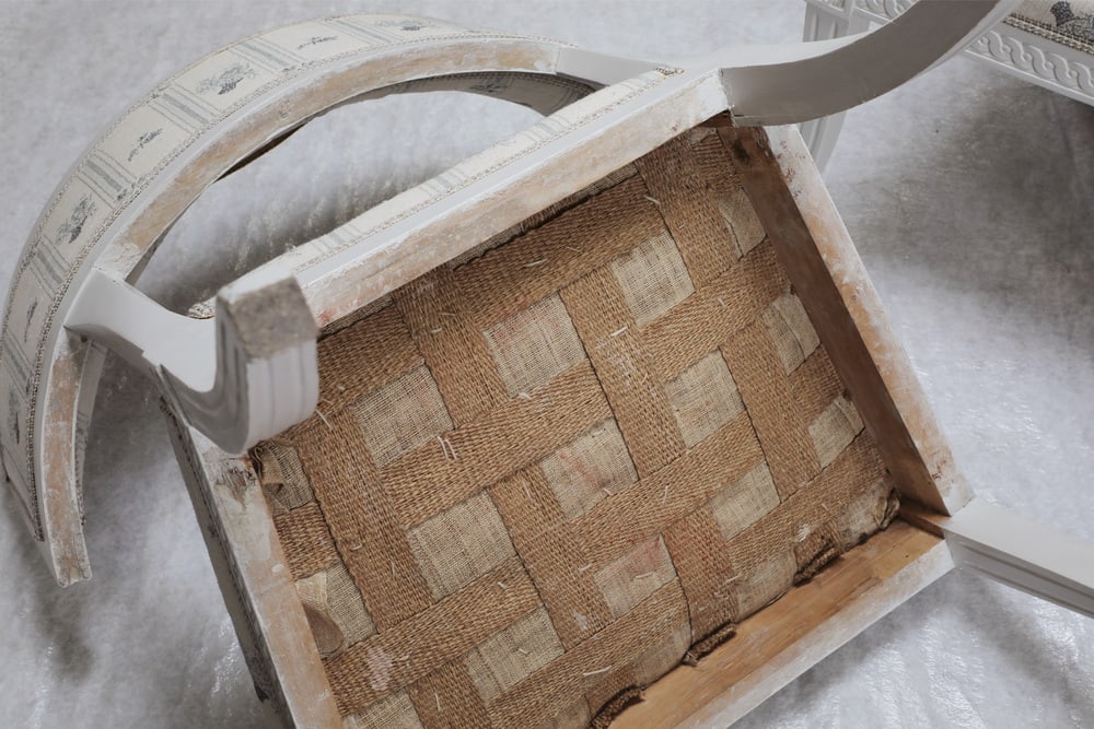 Swedish Gustavian Klismos Chairs, 1790s, Set of 2 - 6