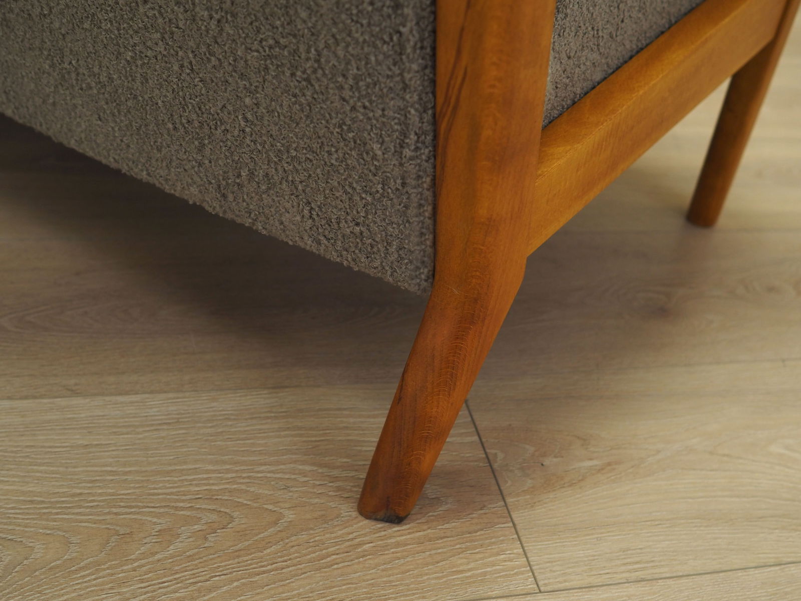 Beech Sofa by Soren Hansen for Fritz Hansen, 1960s - 7