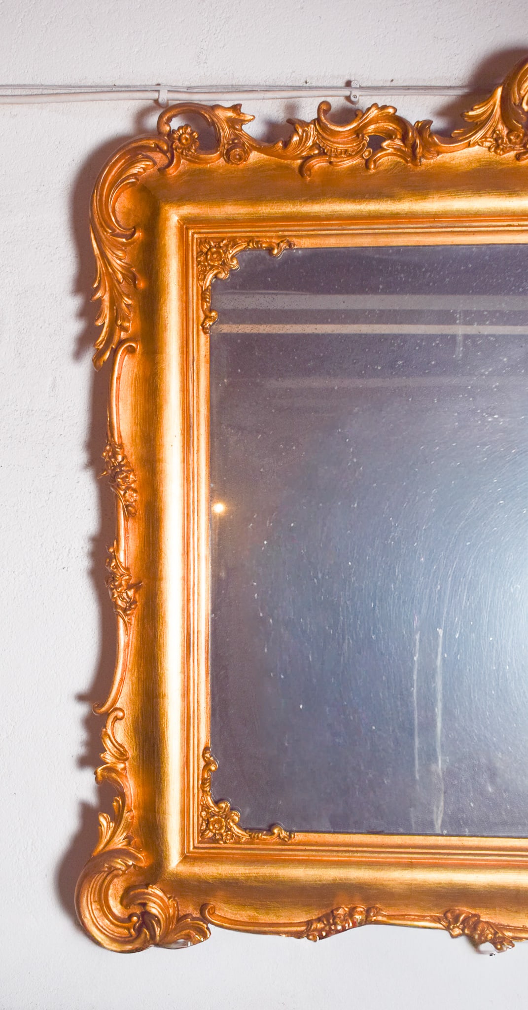 Rococo Ornate Giltwood Mirror, 1890 - 2