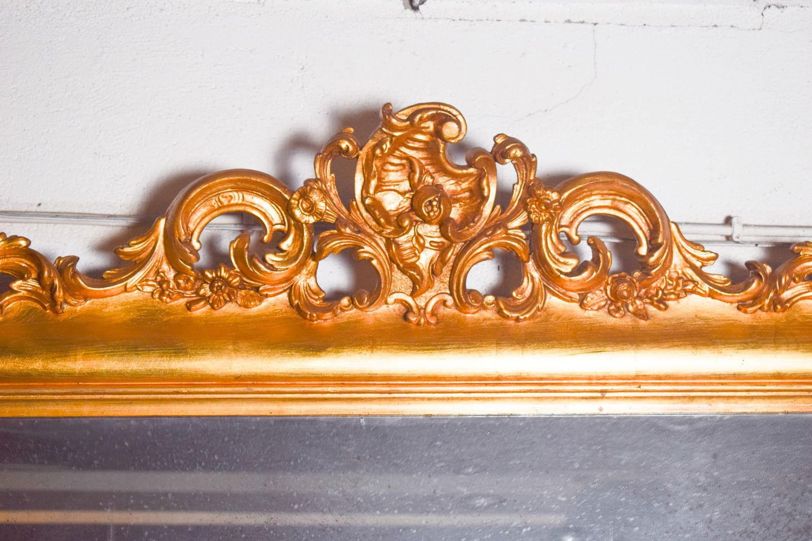 Rococo Ornate Giltwood Mirror, 1890 - 3