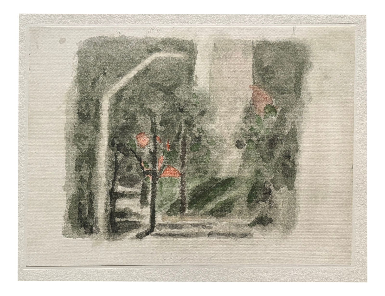 Giorgio Morandi, Landscape, 1973, Lithograph (1 of 8)