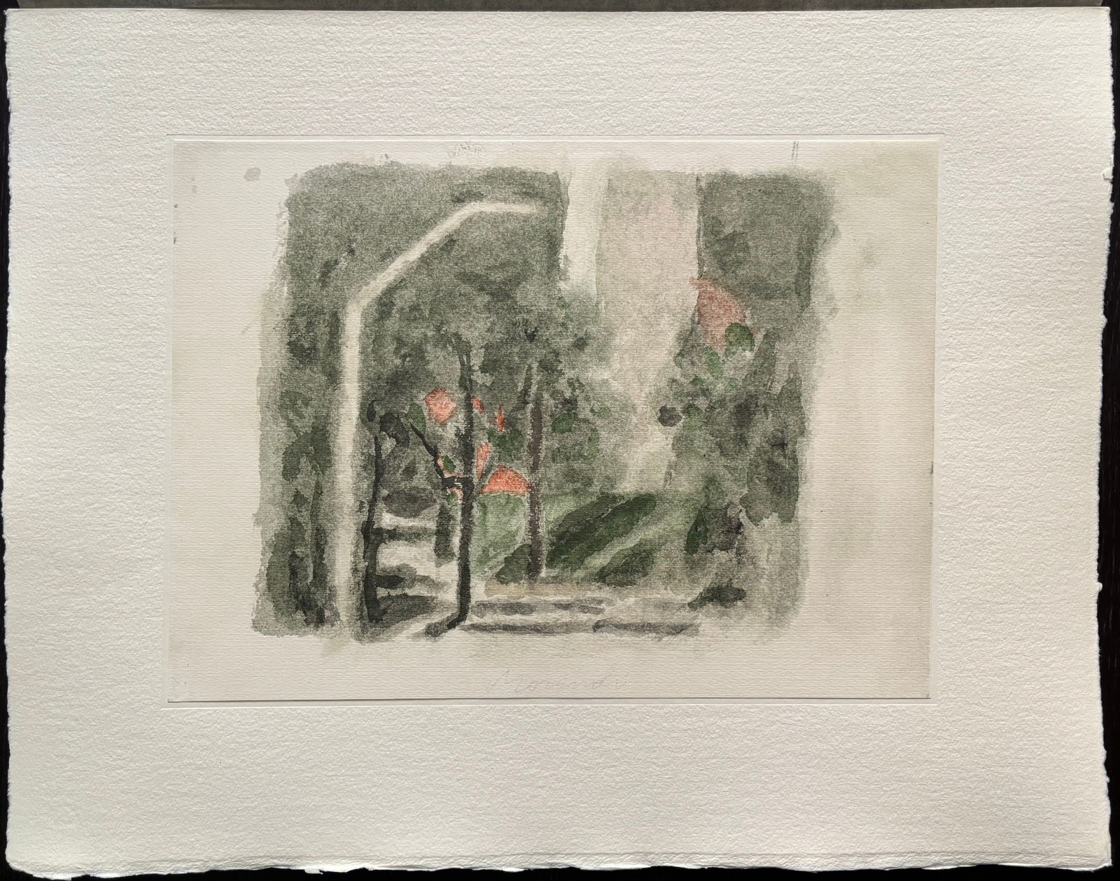 Giorgio Morandi, Landscape, 1973, Lithograph - 2