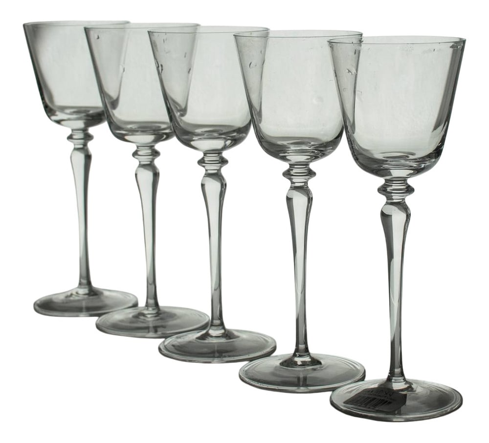 Murano Crystal Glasses by Carlo Moretti, Set of 4 - 12