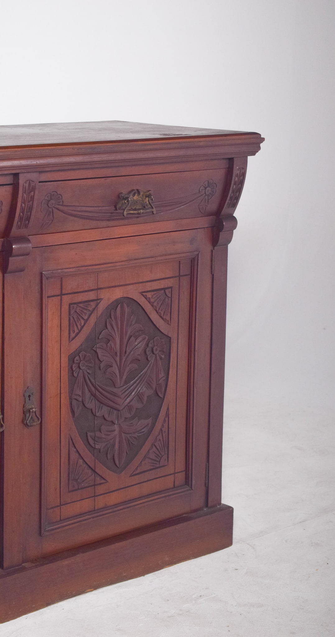 European Sideboard in Dark Wood - 6