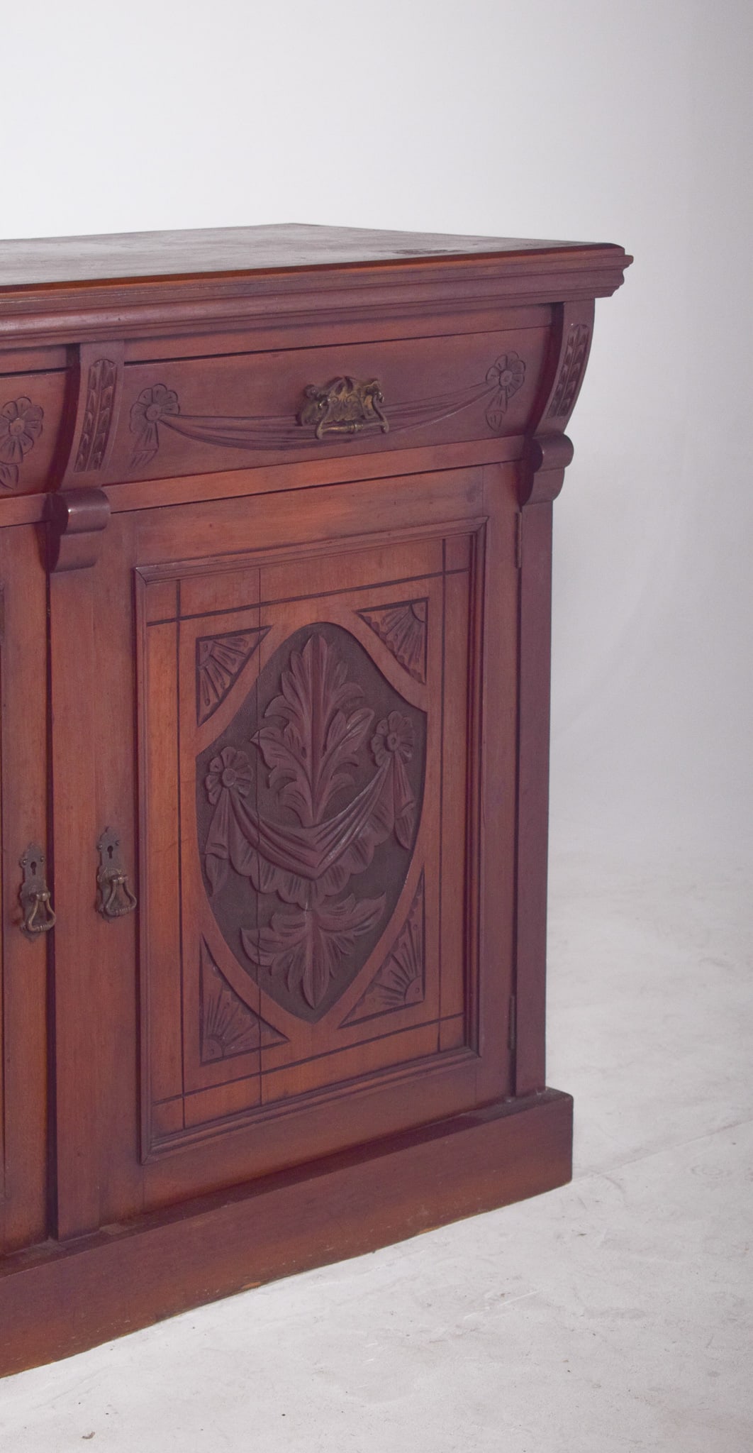 European Sideboard in Dark Wood - 7