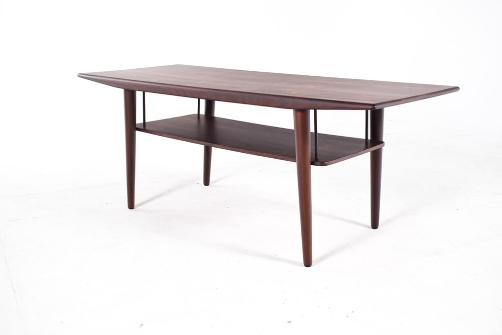 Danish Modern Rosewood Coffee Table, 1960 - 2