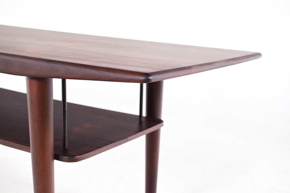 Danish Modern Rosewood Coffee Table, 1960 - 4
