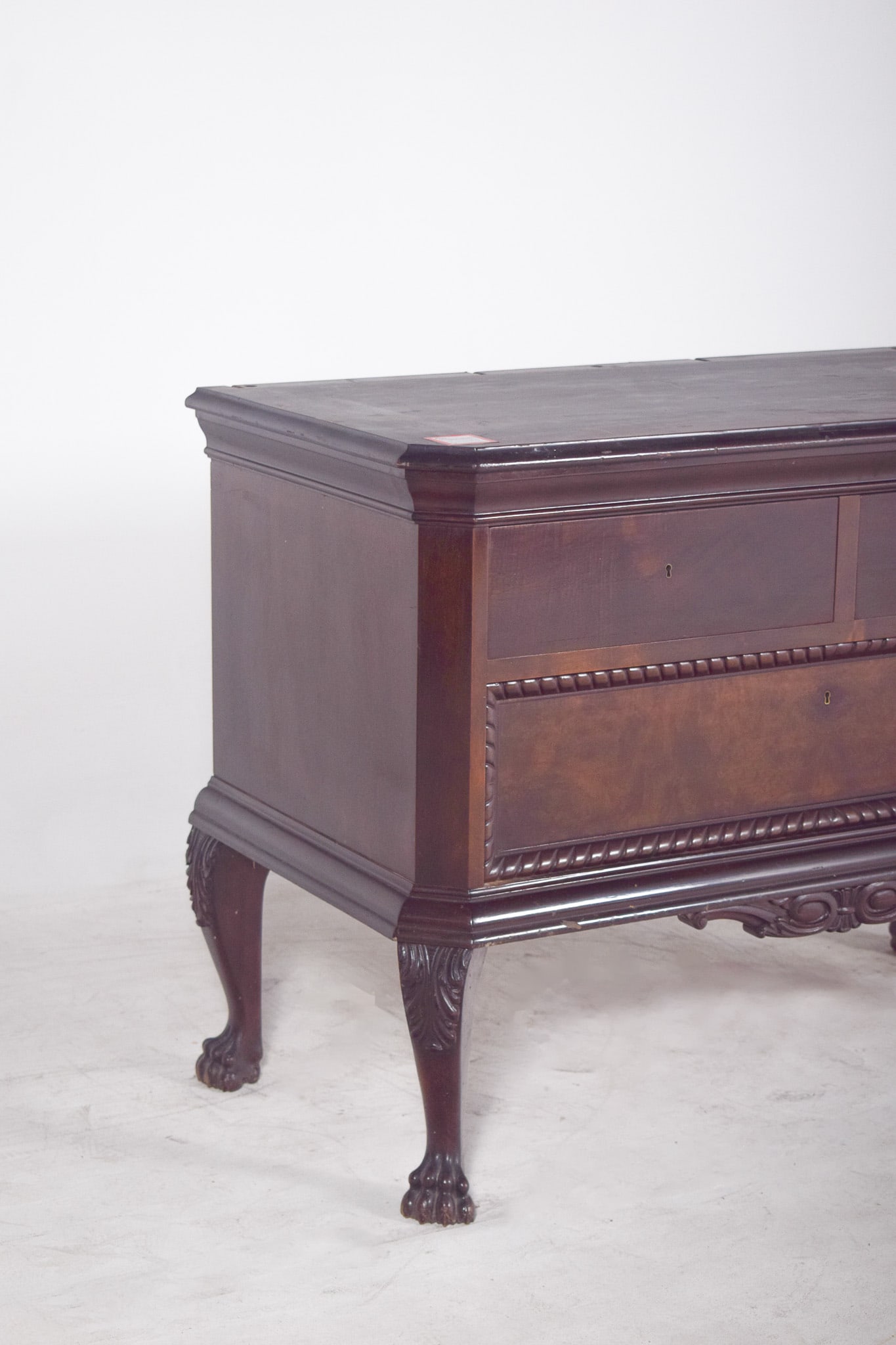 Antique Portuguese Half Chest of Drawers, 1890s - 2