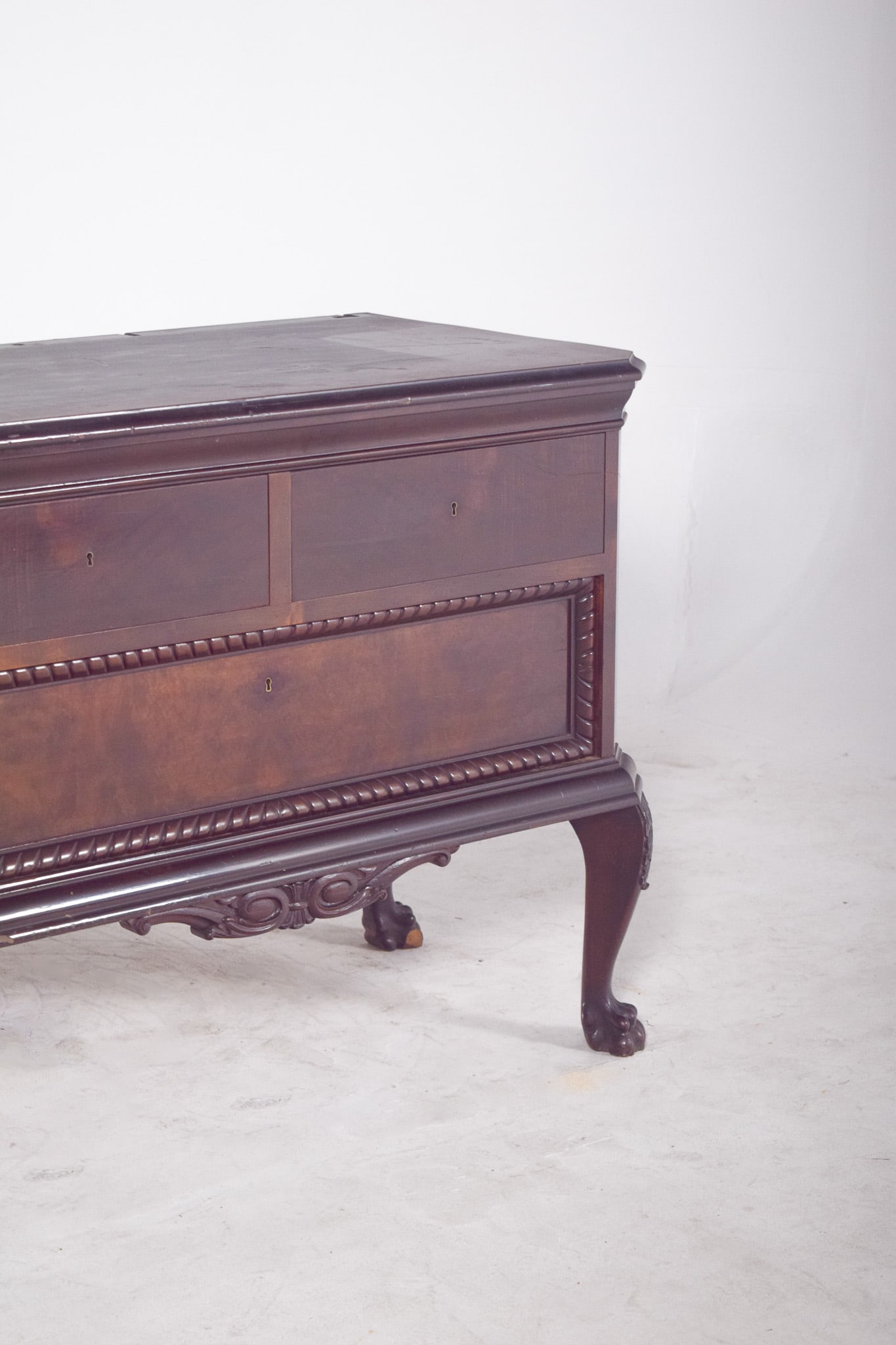 Antique Portuguese Half Chest of Drawers, 1890s - 3