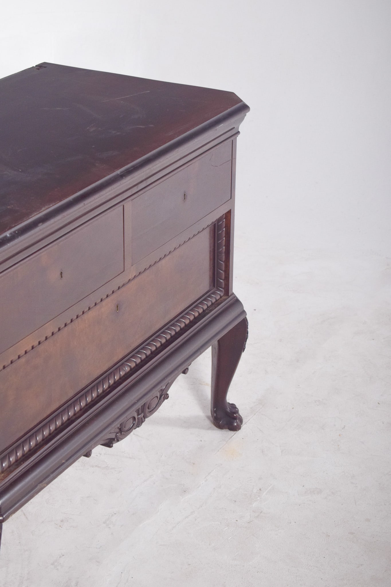 Antique Portuguese Half Chest of Drawers, 1890s - 5