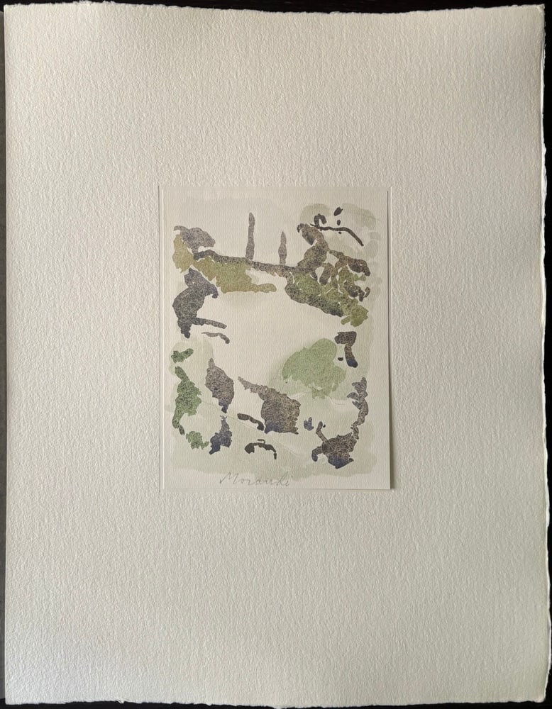 Giorgio Morandi, Landscape, 1959-1973, Lithograph - 2