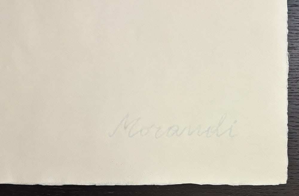 Giorgio Morandi, Landscape, 1959-1973, Lithograph - 6