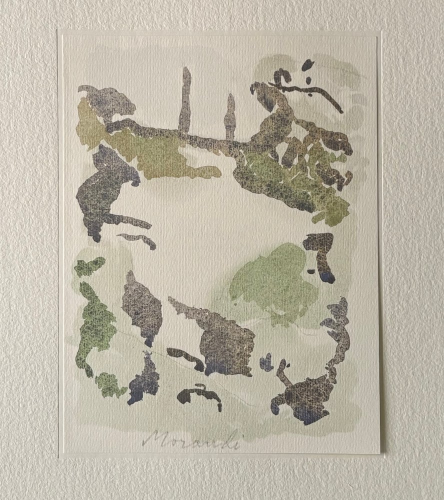 Giorgio Morandi, Landscape, 1959-1973, Lithograph - 9