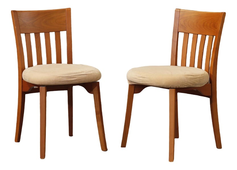 Set of Chairs by Vico Magistretti for Cassina: The chair seats are upholstered in washable cases. Country of Manufacture: Italy Design Period: 1990 to 1999 Production Period: 2000 to 2009 Detailed Condition: Excellent — This vintage/antique