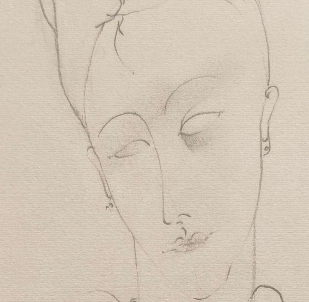 A. Modigliani, Lunia, Lithograph - 4