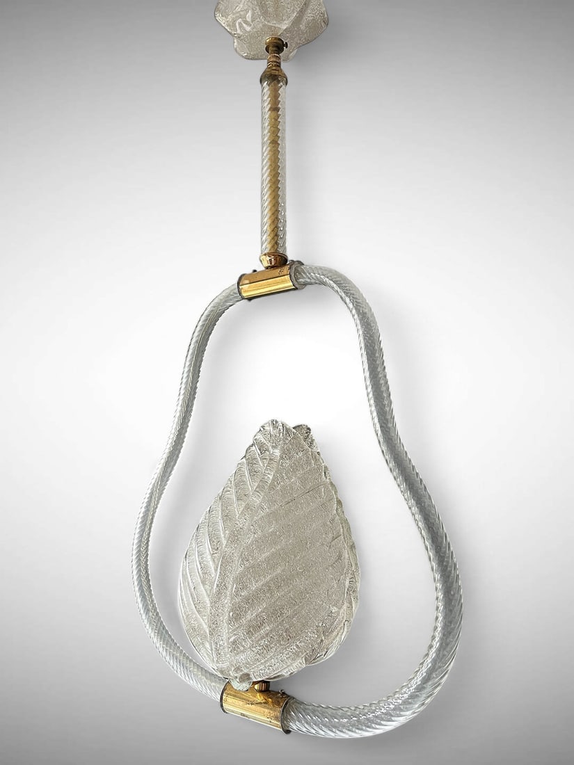 Hanging Light in Murano Glass by Barovier and Toso - 3
