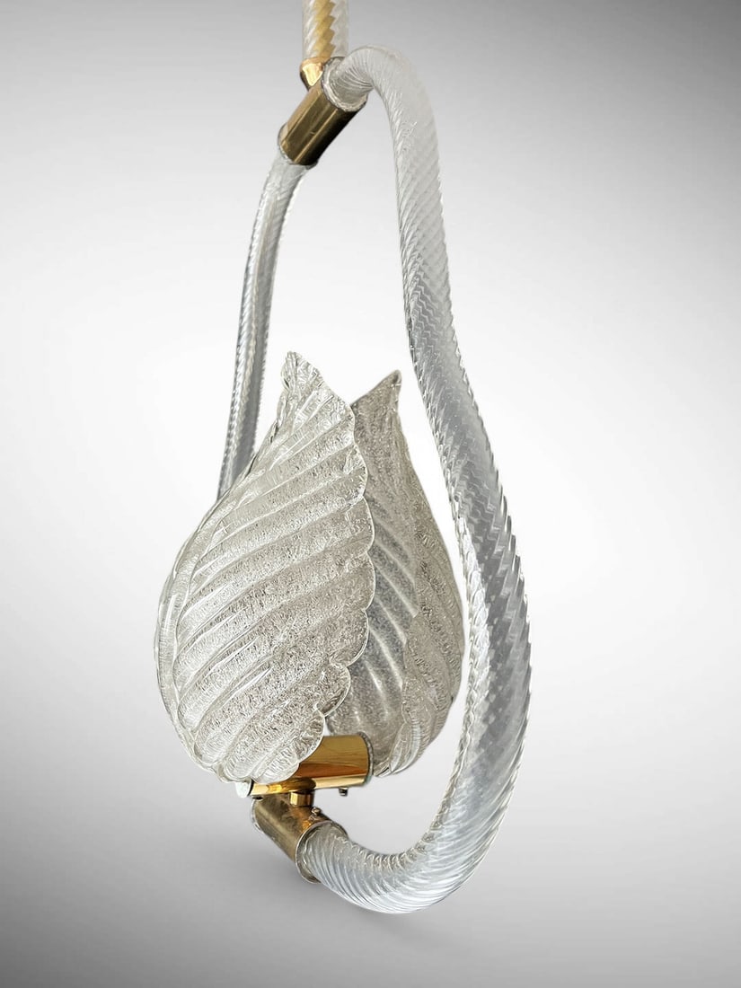 Hanging Light in Murano Glass by Barovier and Toso - 4