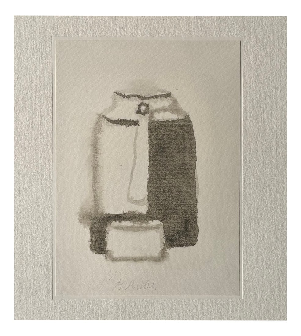 Giorgio Morandi, Still Life, 1963-1973, Lithograph: Giorgio Morandi (1890-1964)"Natura Morta" (Still Life)Colour Photo-lithograph on thick cotton handmade paperSigned in the plateYear (conceived): 1963Year (printed): 1973Size of the sheet: 480 x 380