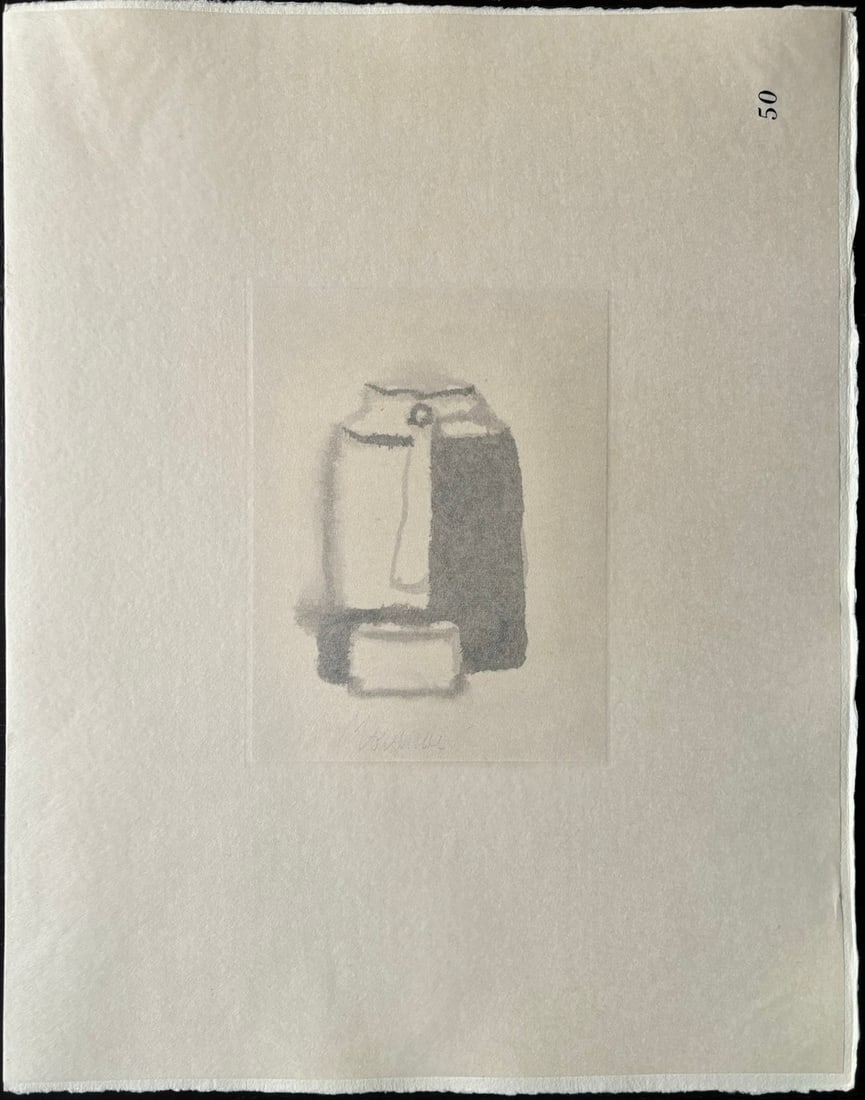 Giorgio Morandi, Still Life, 1963-1973, Lithograph - 4