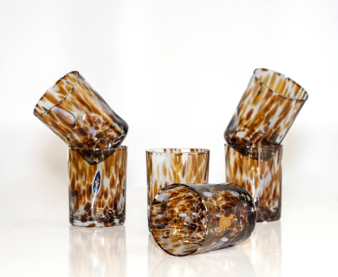 Cocktail Glasses by Iskra for Murano Verre, Set of 7 - 16