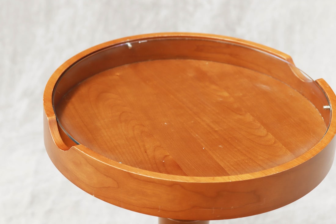 Vintage Side Table in Walnut - 7